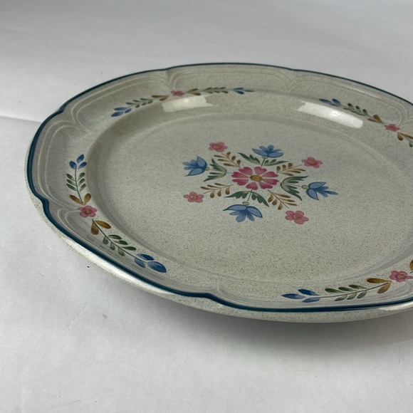 International “The American Patchwork” Stoneware Platter - Picture 6 of 9